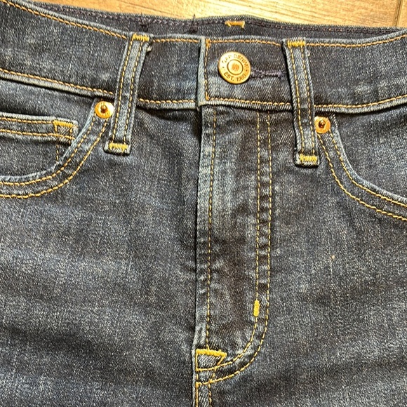 Gap true skinny high-rise size 25 (0 Regular) Classic Blue Denim Jeans - Picture 3 of 6